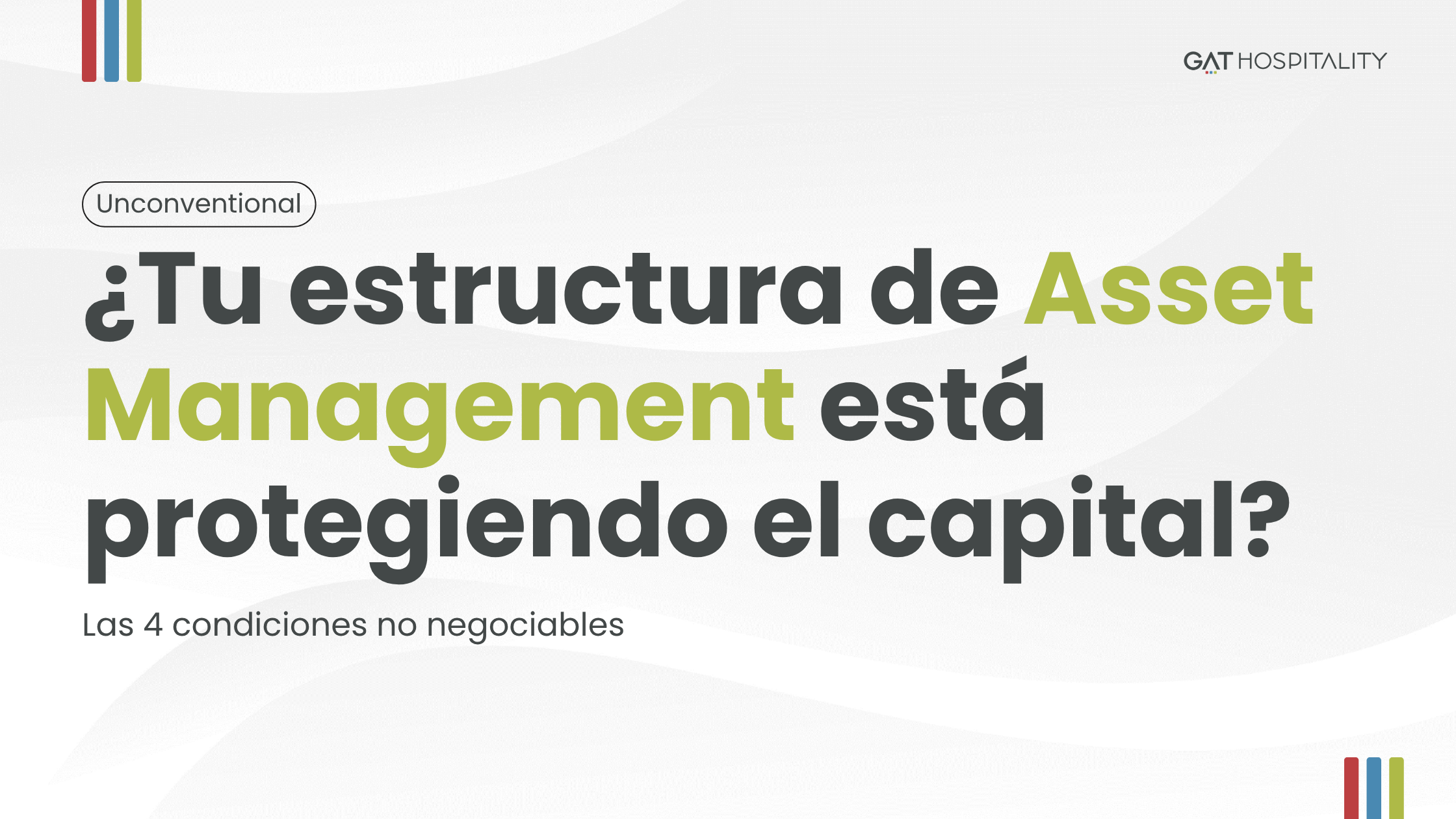 Asset Management estructura de capital